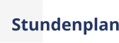 Stundenplan